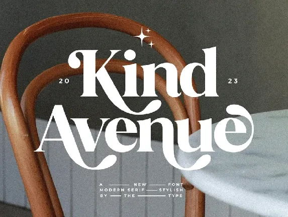 Kind AvenueDemo font