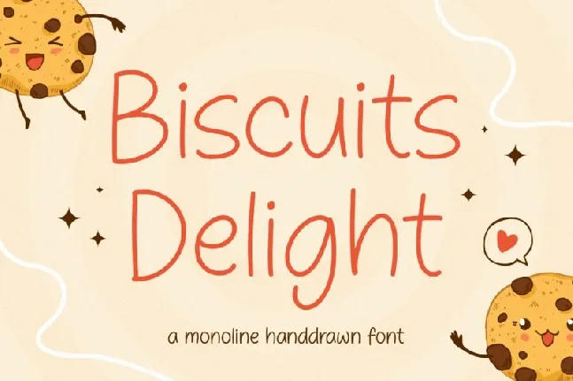 Biscuits Delight font