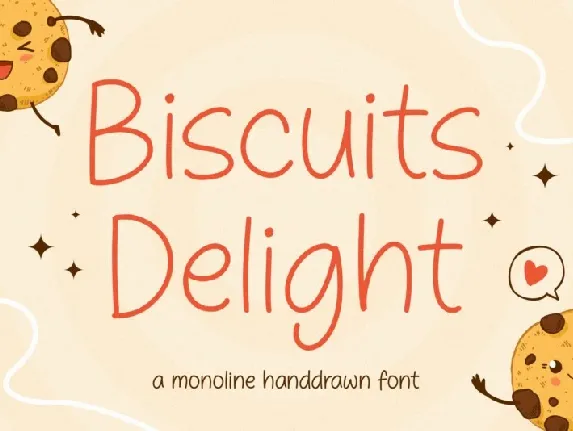 Biscuits Delight font