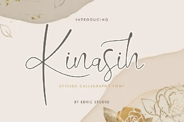 Kinasih font