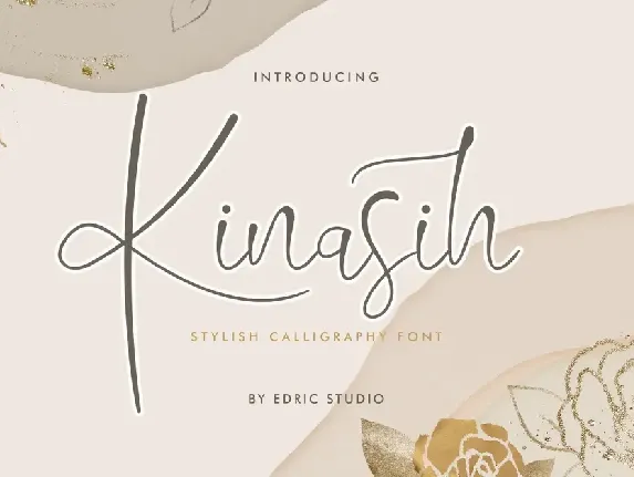 Kinasih font