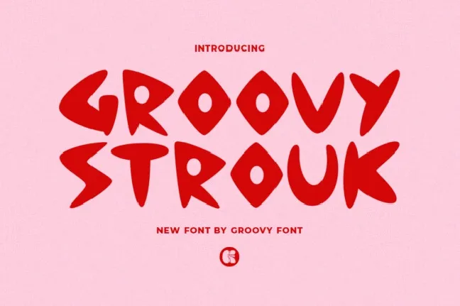 Groovy Strouk Display font