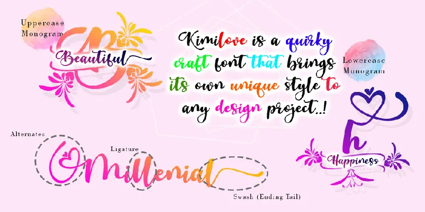 Kimilove font