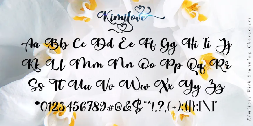 Kimilove font