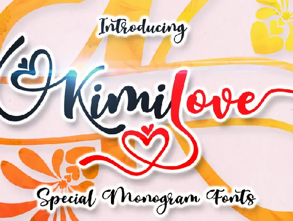 Kimilove font