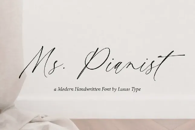 Ms. Pianist font