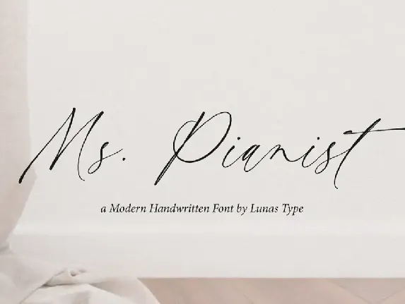 Ms. Pianist font