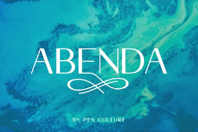 Abenda – Elegant Sans font