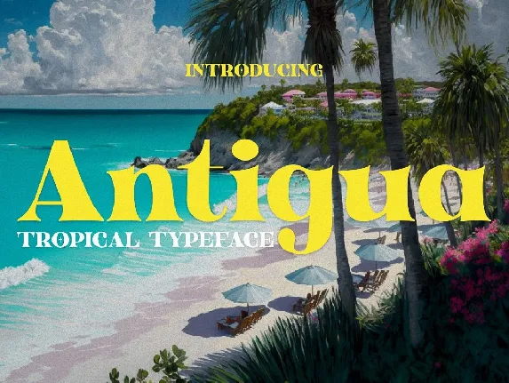 Antigua font