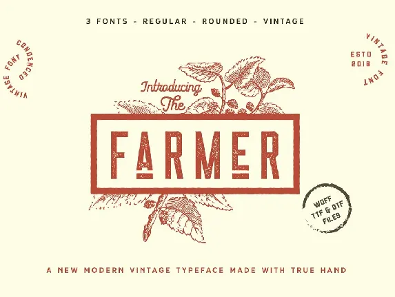 The Farmer font