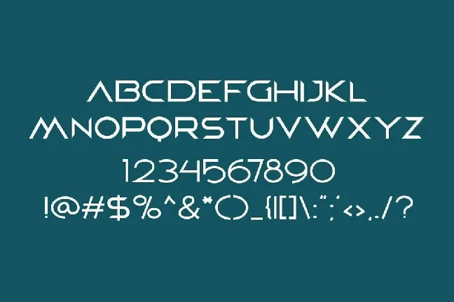 Deltha font