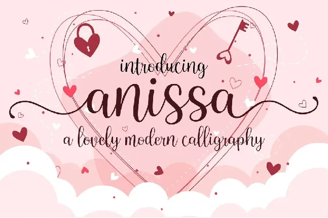 Anissa Lovely font