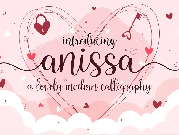 Anissa Lovely font