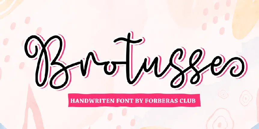 Brotusse font