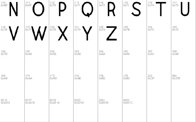 Peftroe font