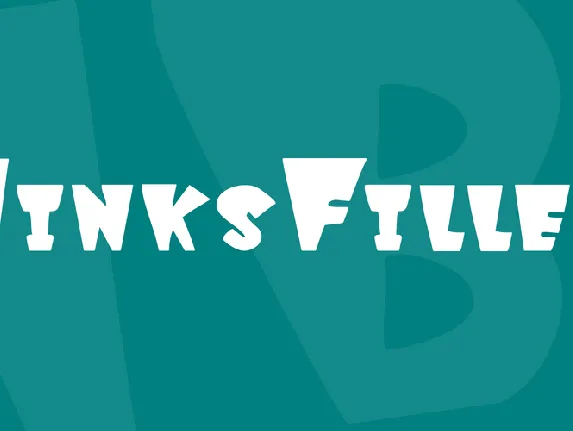 WinksFilled font