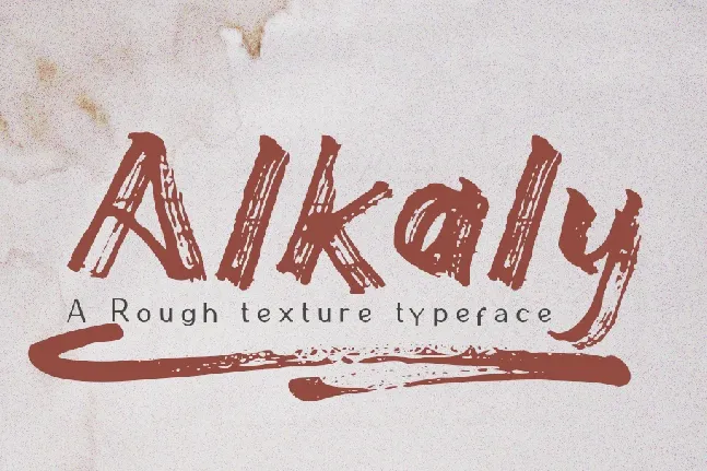 Alkaly font