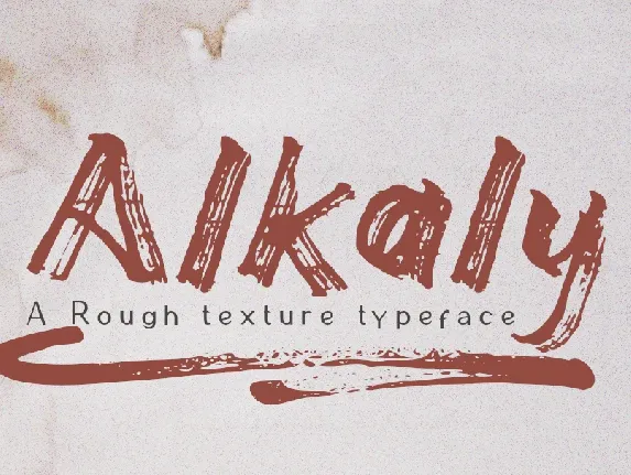 Alkaly font