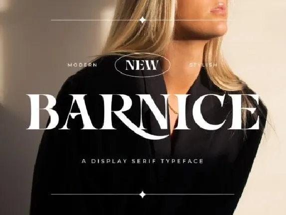 Barnice font