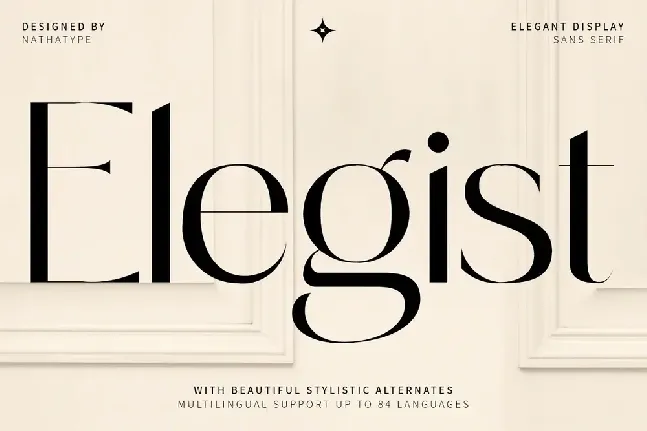 Elegist font