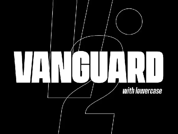 Vanguard CF Family font