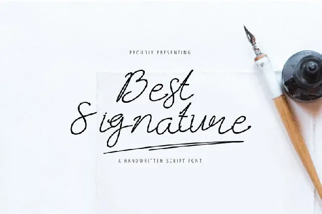 Best Signature font