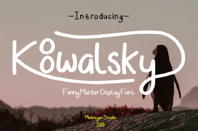 Koowalsky Handwritten font