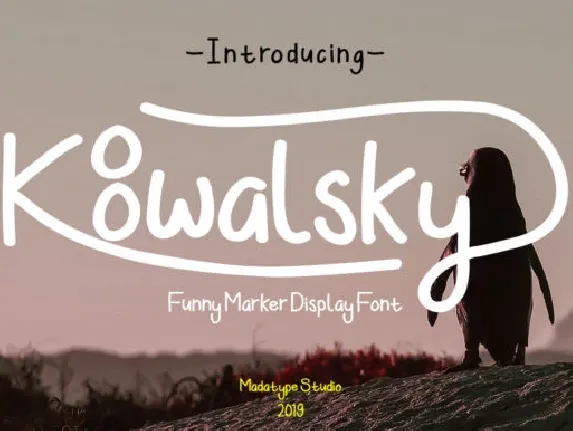 Koowalsky Handwritten font