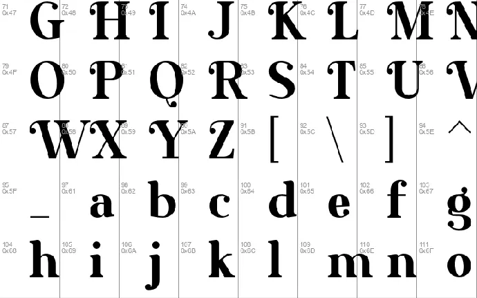 Regale font