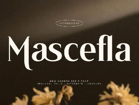 Mascefla font