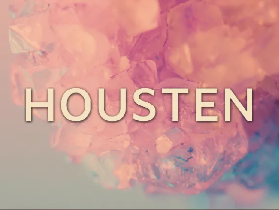 Housten font