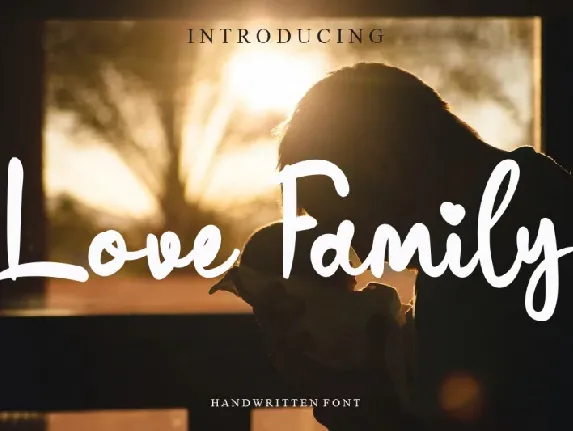 Love Family font