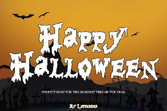 Happy Halloween font