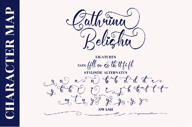 Cathrina Belisha font