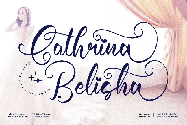 Cathrina Belisha font