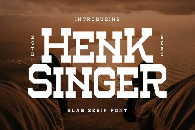 Henk Singer font