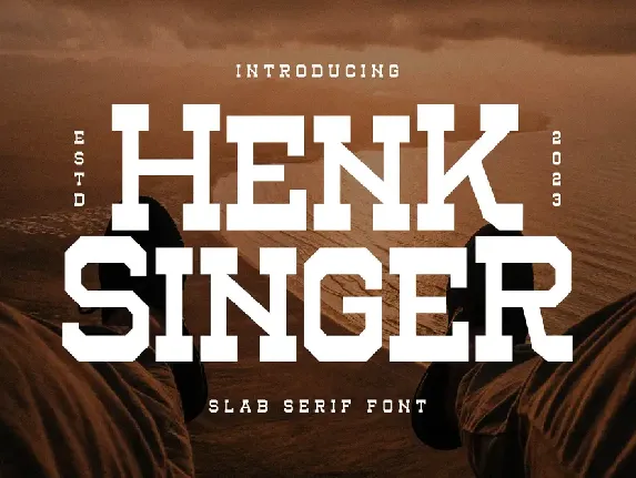 Henk Singer font