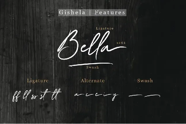 Gishela font