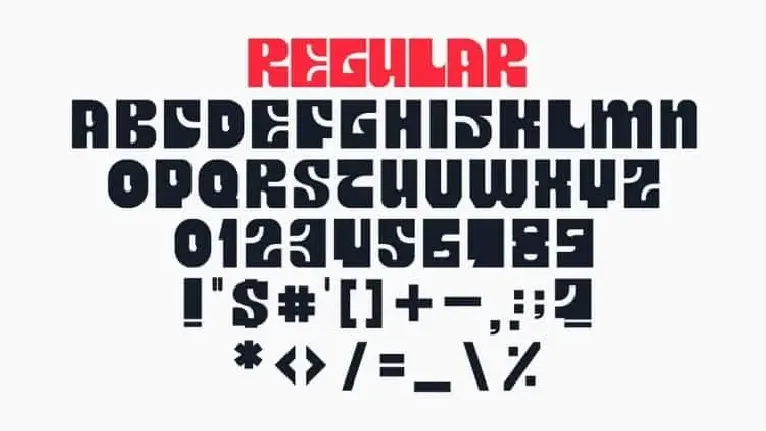 Future Bold Display font