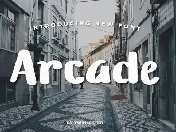 Arcade Script font