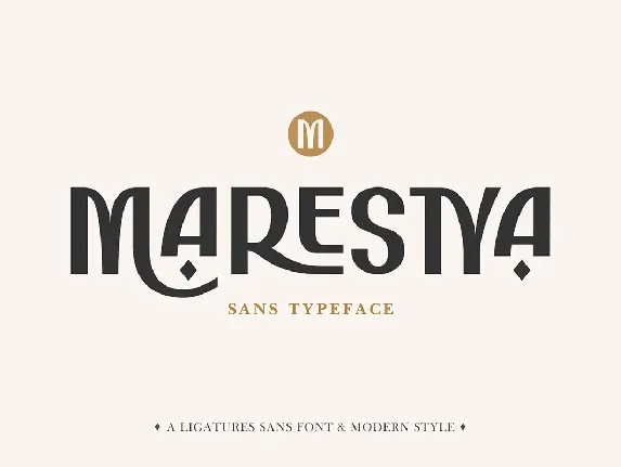 Marestya Typeface font