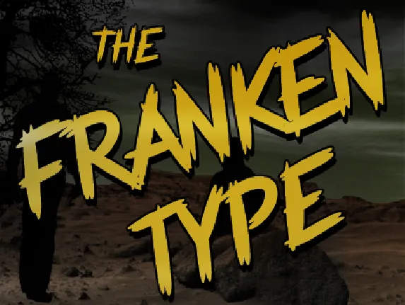 Frankentype Personal Use Only font