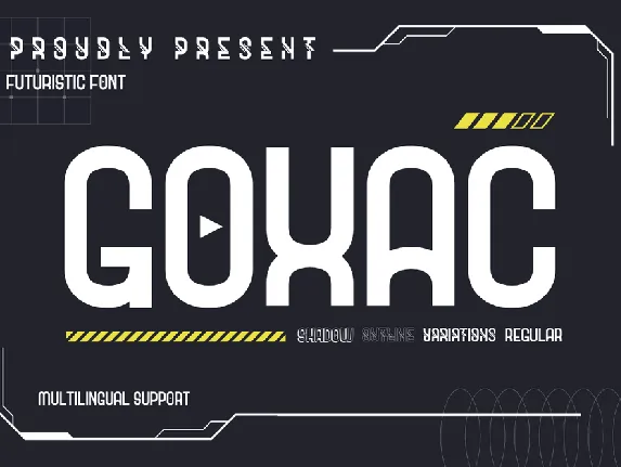 GOXAC font