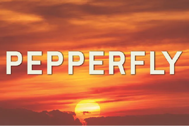 Pepperfly font