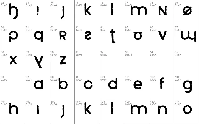 Xenophone font