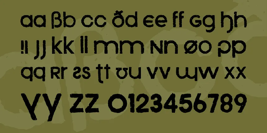 Xenophone font