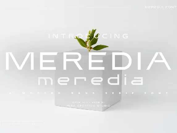 Meredia Personal Use font