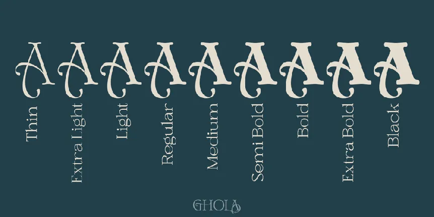 Ghola font