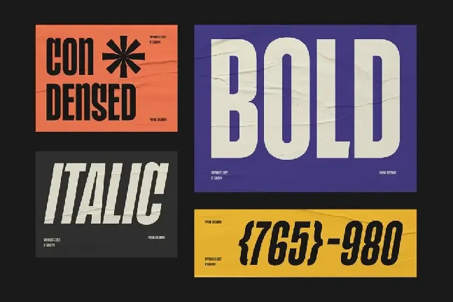 Popfine font