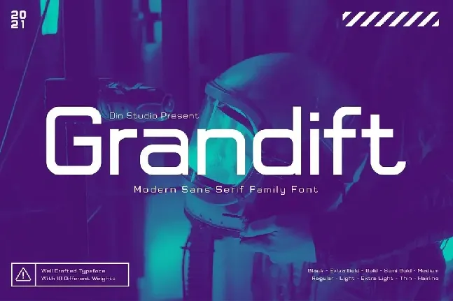 Grandift font